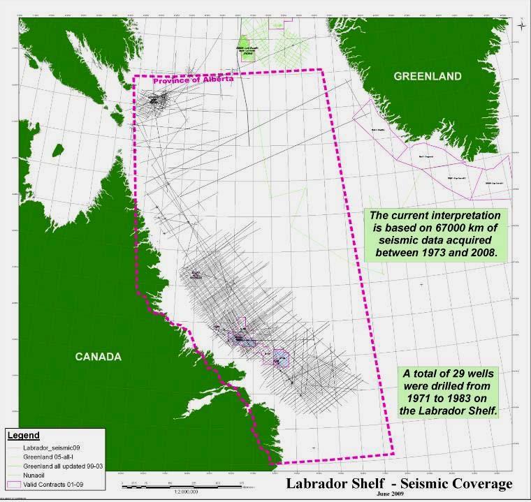 9 Tcf* Tcf* * Total contingent gas resource (C-NLOPB, 2009) EL1106 Lightly explored area with high historical success rate Husky owns rights (from 17% to 43%) in 5 SDL s in Labrador plus the Hekja