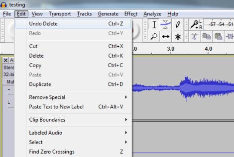 Note: you can adjust your recording levels live while you re recording, in case certain parts are louder than others.