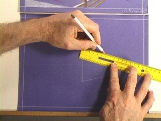 Put the zero centimeter end of the ruler on the line and slide the metric