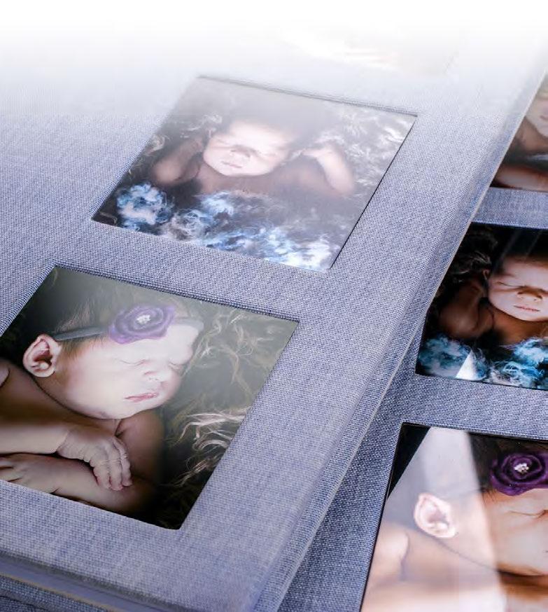 Cut Out Window Cover add - ons The most popular way to personalize your Photoalbum and Photobooks cover.