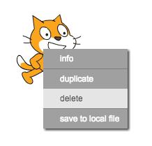 jumptocc/scratch-new It looks like this: The cat sprite that you can see is the Scratch mascot Let s get rid of it,