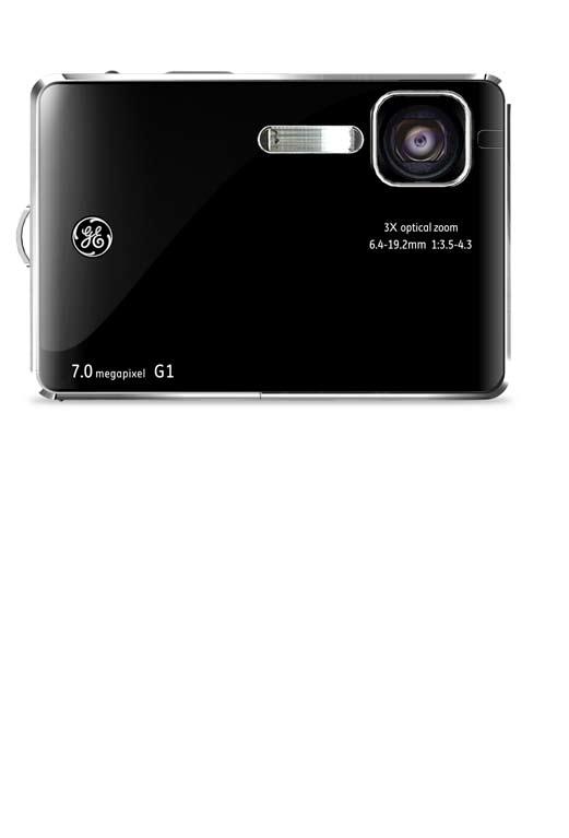 Introducing the first digital cameras worthy of the GE name. Superior features. Superior styling. Superior value at every critical price point.