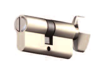 keysh Cylinder Description Function Dimensions Thumbturn 3000-60D Double cylinder Lockable on both sides 60 mm 5-pin