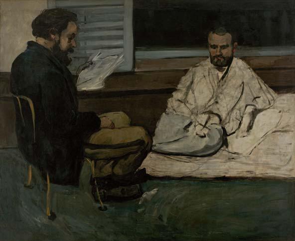 Other Artists 112 94 Paul Cézanne, The Artist's Father, Reading "L'Événement", 1866; oil on canvas, 198.5 x 119.3 cm. National Gallery of Art, Collection of Mr. and Mrs.