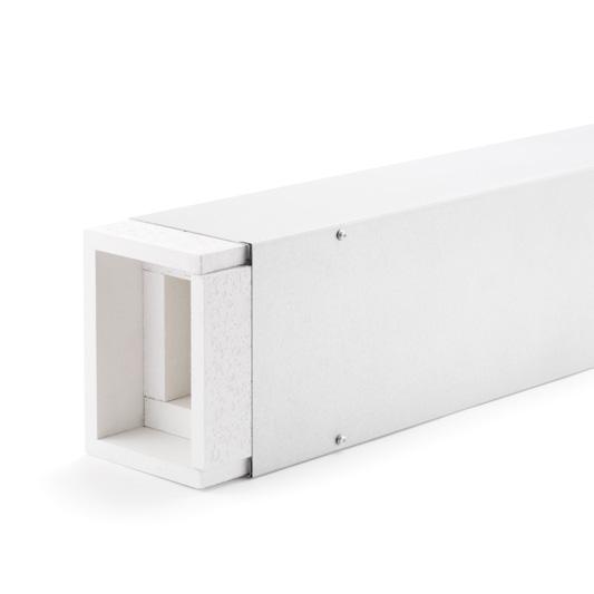 3 OTHER RANGES AVAILABLE Trunking Type Mteril Colour Size RAUTHERMO Fire Resistnt Cle Trunking A Trunking System which offers high degree of protection oth in terms of