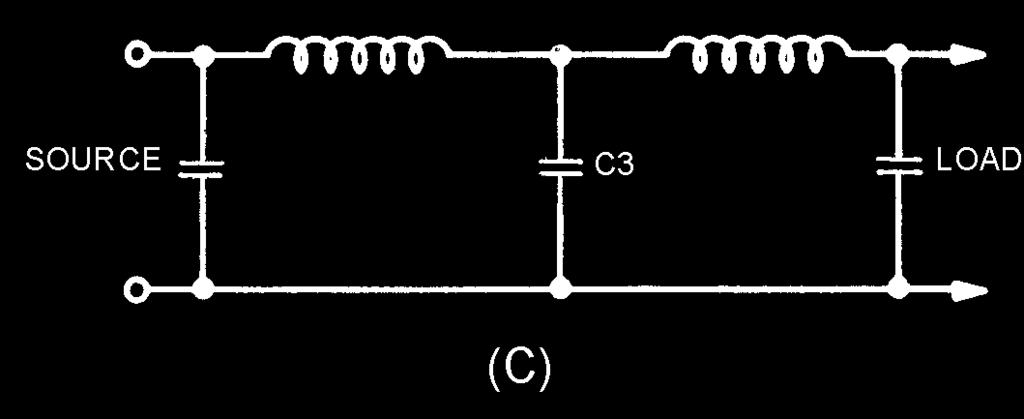 Figure 1-24C. Formation of a π-type filter. SAFETY PRECAUTIONS When working with resonant circuits, or electrical circuits, you must be aware of the potentially high voltages. Look at figure 1-25.