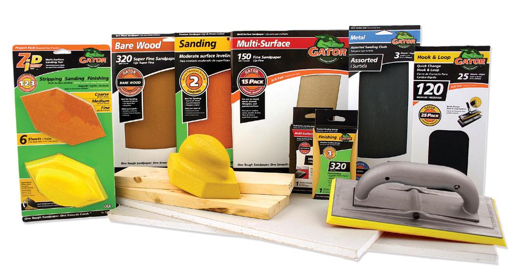 Hand Sanding Hand Sanding Hand sanding products from Gator Finishing offer both quality and variety, giving you the best possible finish for any project.