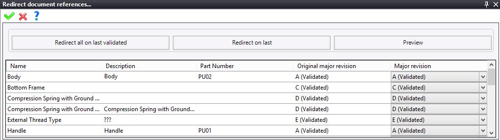 Exercise 14: The PDM TopSolid Design Basics Taking the modification into account and validating the revision Right-click on the Plate document. Select Check In. Right-click on the Plate document. Select Life Cycle (B - Design), then click on Validate.
