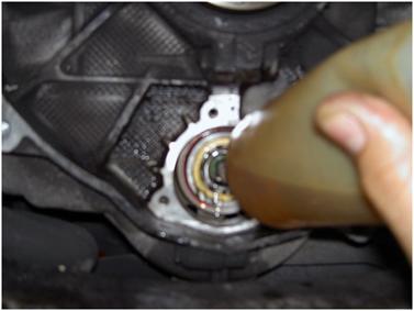 allow for an easier installation Thoroughly clean each one of the three OEM flange bolts