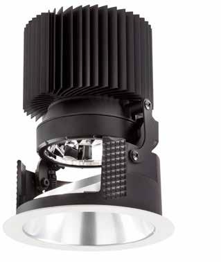 Calculite White LED Adjustable Accent features Light Engine Developed with Precision Optics, that maintain proper alignment between the light source and reflector throughout the range of adjustment