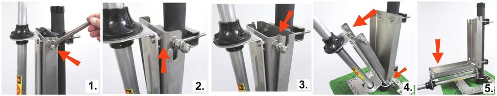 All of the hardware used in the OMNI-TILT Base is Stainless Steel to ensure long and dependable service.