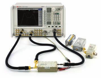 20 Keysight PNA-X Series Microwave Network Analyzers - Brochure Innovative Applications Accurate characterization of mixers and converters (Options 082, 083, 084) Mixer and converter measurement