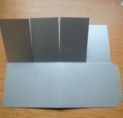 Step 10. Using this method just helps keep the card cut in a crisp way.
