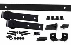 Kits now in 402 Straight and 407 Top Mount Kits available in: 5 ft, 6 ft, 7 ft and 8 ft track lengths All Finishes available: Black, Brushed Nickel, Brushed Stainless, Clear Coat, MP109, Painted