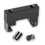 Works for doors up to 1 ¾ thick. One bracket per mounting hole. Available in all finishes.