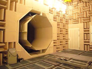This wind tunnel is a closed circuit and has two test sections, a closed test section and a open type test section. In this experiment, we used the open type No.