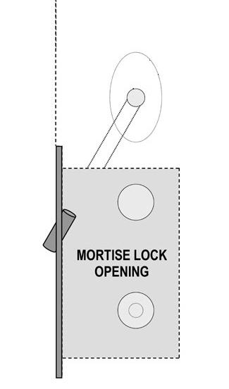door. HOW this Motor Wire is routed depends on whether the door is solid or hollow: Hollow Metal Doors: Simply route the Mortise Lock Motor Wire within the hollow metal door. Skip to step 12.