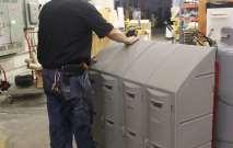 16. Top Locker Preparation (II) Take tallest locker and place face-down on the