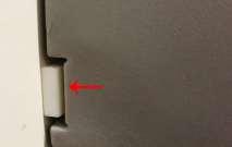 Top Locker Attachment (II) Position the leftmost locker flush against mounting