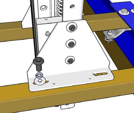 Note: Ideally the holes should not be more than ½ (13mm) from the edge of the utility strut to prevent