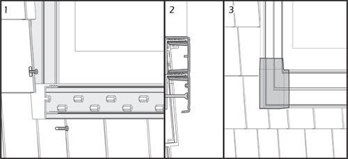 5. When installing Trim Corners you may need to straighten up the Trim tops at the junction between the Corners and tops to get a better look.