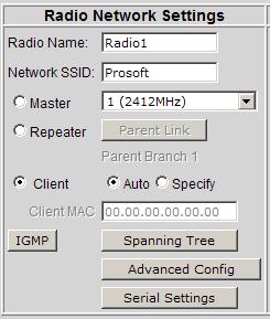 RLX2 Series 802.11a, b, g, n RLX2 Quick Setup 1. Connect the client radio to the same network as the configuration PC running the IH browser.