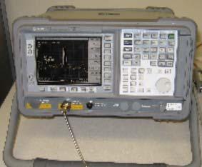 Agilent 896 Vector Signal Analyzer (VSA) We also observe the signal on a Hewlett Packard spectrum analyzer. Figure 4.