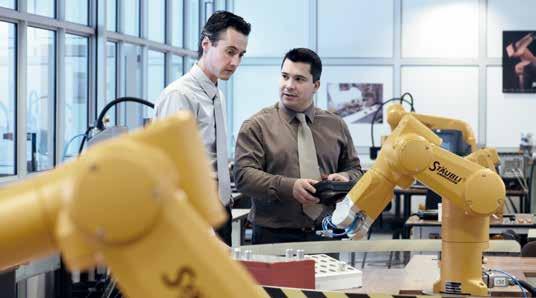 SERVICES An essential complement to a quality robot The correct choice of a robot s power and options and a prior assessment of its integration are essential to getting the most out of your robot.