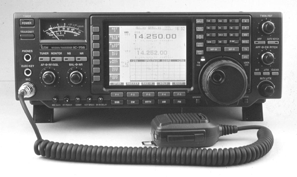 Product Review Edited by Rick Lindquist, N1RL Senior Assistant Technical Editor ICOM IC-756 MF/HF/VHF Transceiver By Glenn Swanson, KB1GW Educational Programs Coordinator Honey, they shrunk the