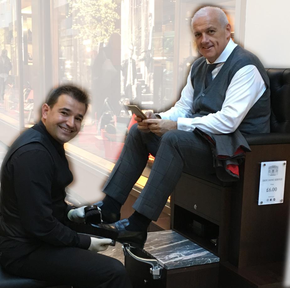 Price: 8,000 Availability: 2 Shoe cleaning stations Provide a complimentary VIP shoe shining service for the delegates.