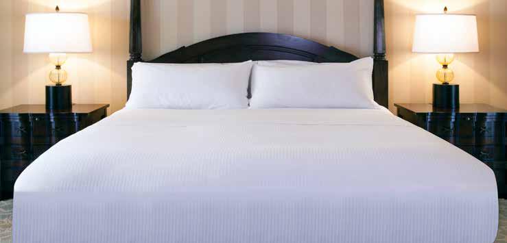 Hospitality Sheets Luxury sheets that feel good and last through repeated industrial