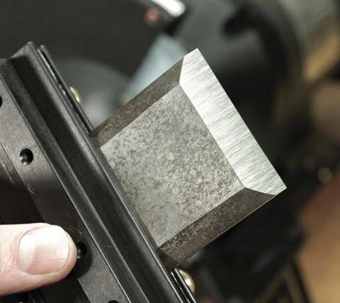 Grind a primary bevel of 25 and add a 10 microbevel for strength. If the edge holds up well, you may be able to reduce the microbevel and improve the cutting action.