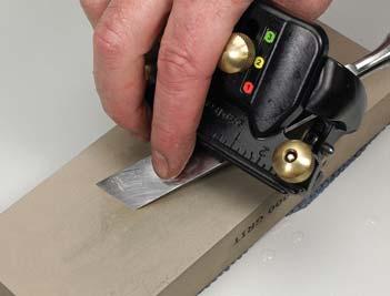 While it is not difficult to compensate for an outof-square edge when using a chisel, most woodworkers prefer that
