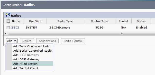 A Control Status of CONNECTED_ONLINE means that the IPICS Server can communicate with the DFSIG.