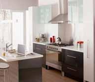 L-Shaped Kitchen One of the most common layouts is the L-shaped kitchen, ideal for homes incorporating a small table for dining in the kitchen space.