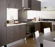 U-Shaped Kitchen If you have a large room, and want the most efficient working triangle, then the U-shaped kitchen is ideal.