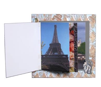 With Hinges from the Popeze Line from JudiKins. Each turn of the page reveals another memory of a romantic stay in Paris. Happy Birthday!