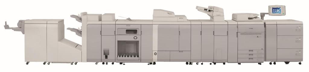 Figure 2: Canon s imagepress Color C850 Configuration with Optional Feeding & Finishing With the introduction of the imagepress C700 and C800, and now with the new imagepress C750 and C850, Canon has