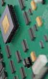 Chips mounted on PCB board Electronic chips
