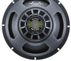 BASS SPEAKERS Expect a potent combination of technology and tone from Celestion bass speakers, built to deliver the exceptional performance demanded by modern amplifiers, while meeting the sonic