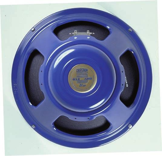 In response, Celestion designed the G12 T5 the now famous Blue.