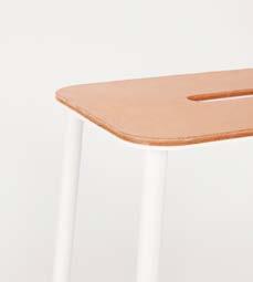 Adam Collection Specifications ADAM STOOL H 760 ADAM STOOL H 650 ADAM STOOL H 500 Design: Toke Lauridsen, 2010 Dimensions: H 760, W 350, D 250 mm.