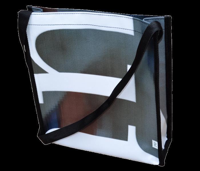 SLING DOCUMENT BAG (PVC14) Made from PVC billboards