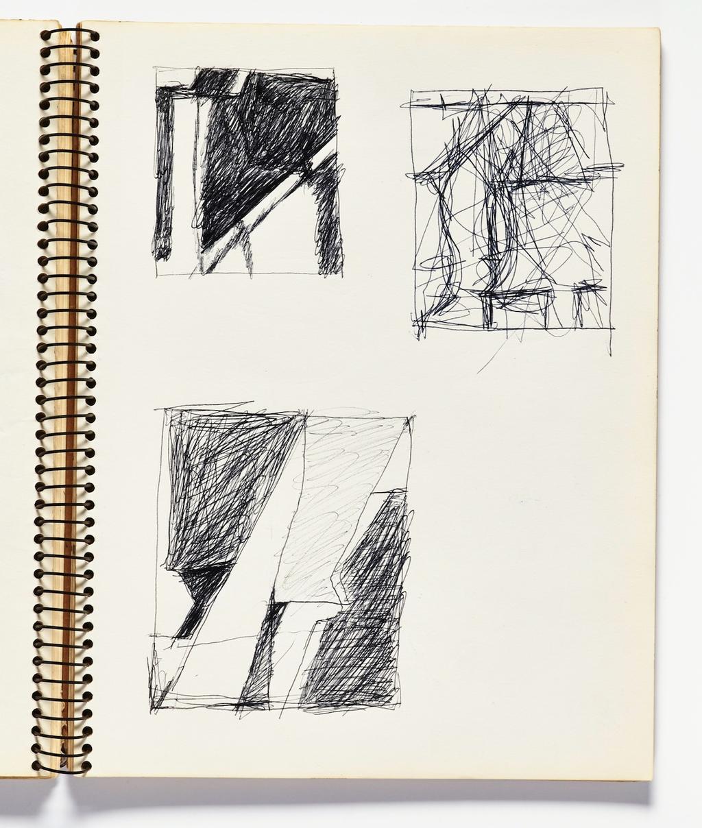Foundation) Richard Diebenkorn, Untitled from Sketchbook #8, page 85 (1943
