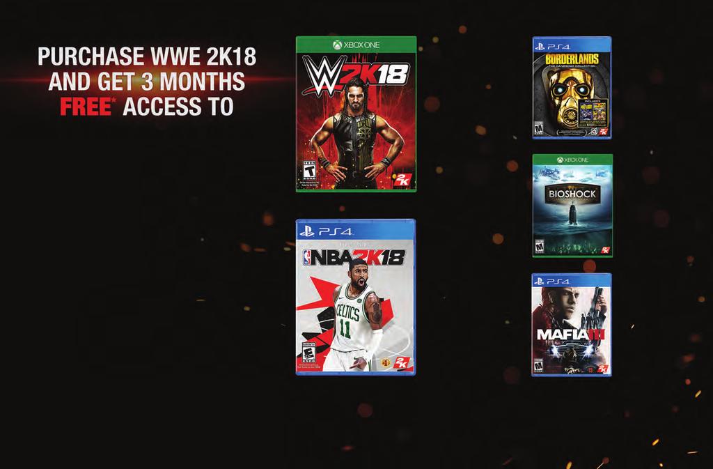 WEEKLYAD GET UP TO 3X POINTS (Also on PS4 ) 44 99 (Also on Xbox One) 14 99 29 99 59 99 (Also on PS4 ) WWE NETWORK