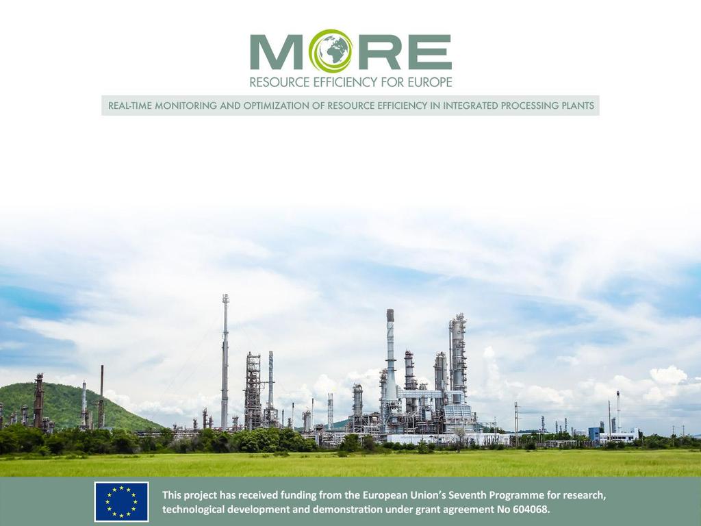 EU Project MORE Reduction of the environmental
