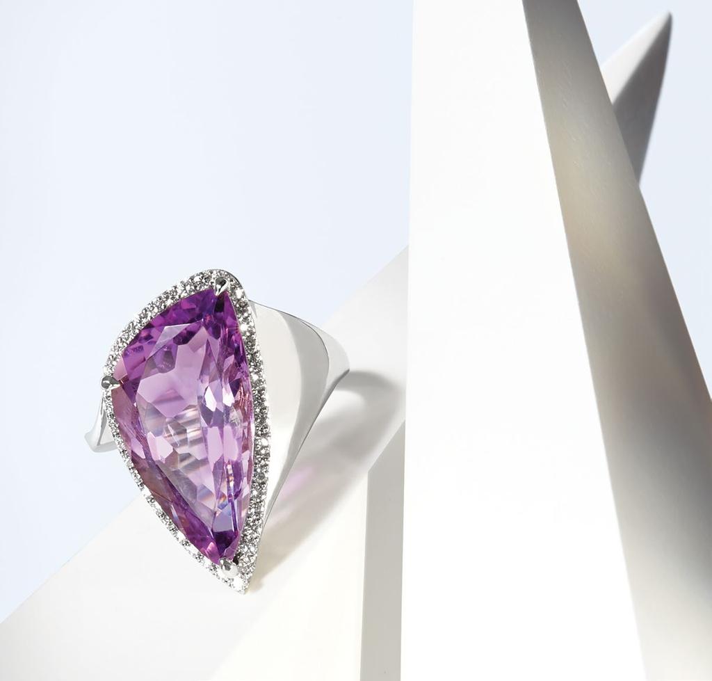 Queens Courts of Personal Sales $40,000 Personal Estimated Retail Production (Choice of One) Violet Storm Ring 14-karat