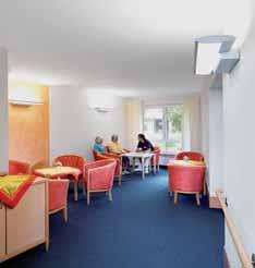 FEATURES AND BENEFITS Shade and reflection-free lighting reduces the risk of falls and accidents