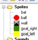 Step 4: The Goals To keep the ball in the game some goal objects are needed.