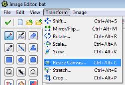 standard sprite. Then double click on the newly created image0. Now you are in the built-in image editor.